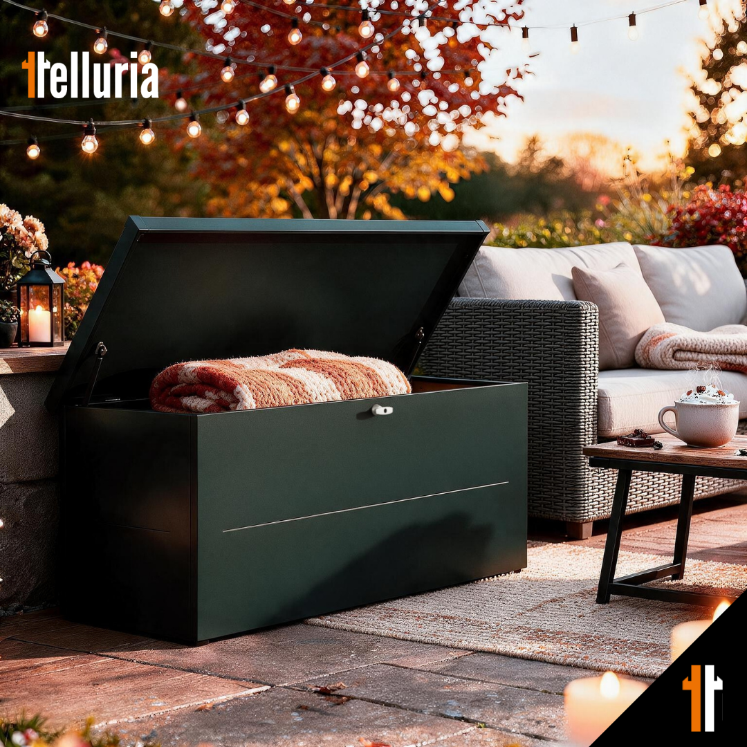 Enjoy your patio all autumn long with the Nevio from Telluria